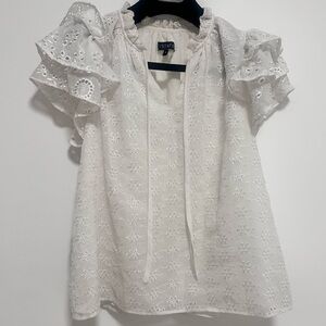 1state lace blouse double lining